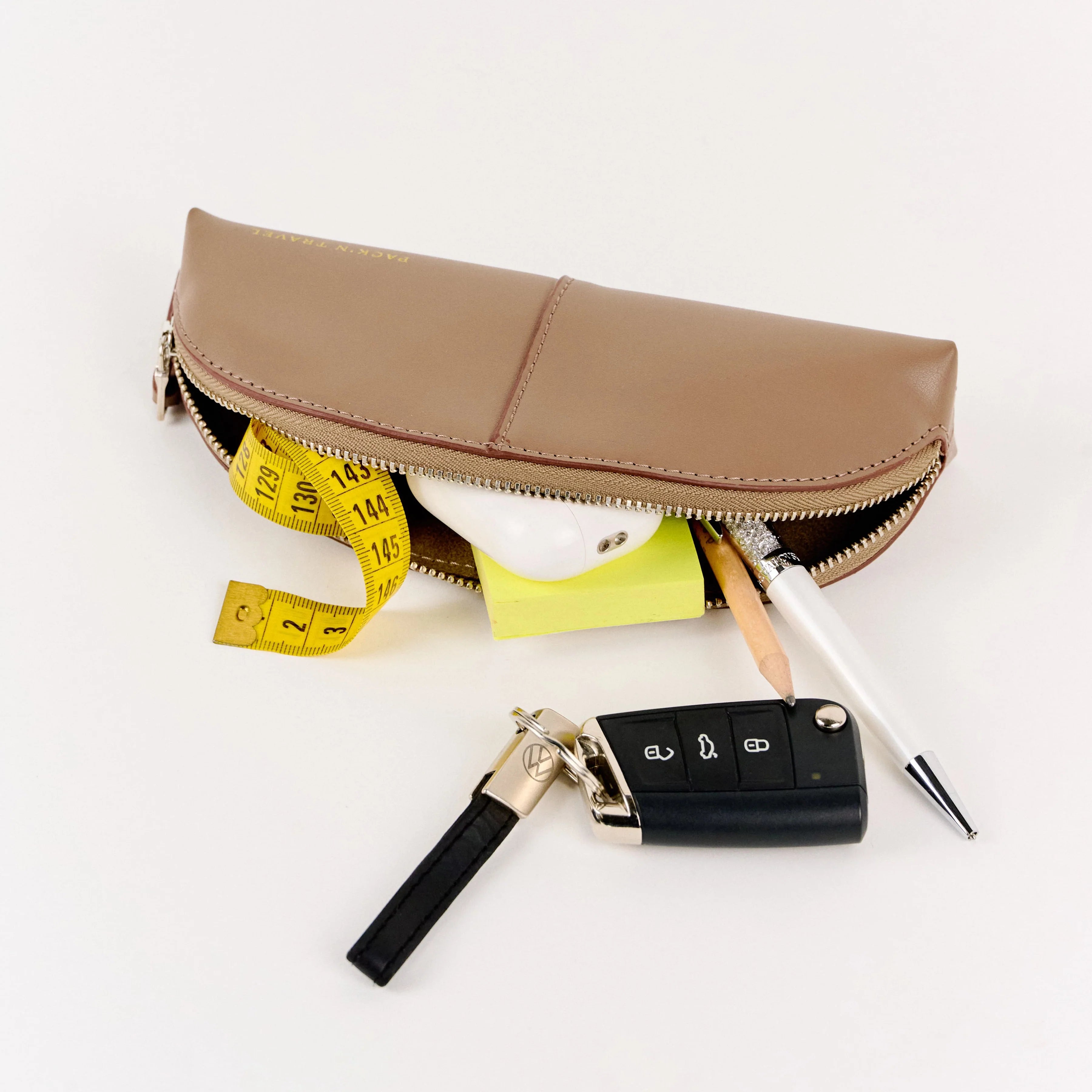 Mini Make-up Bag Beige