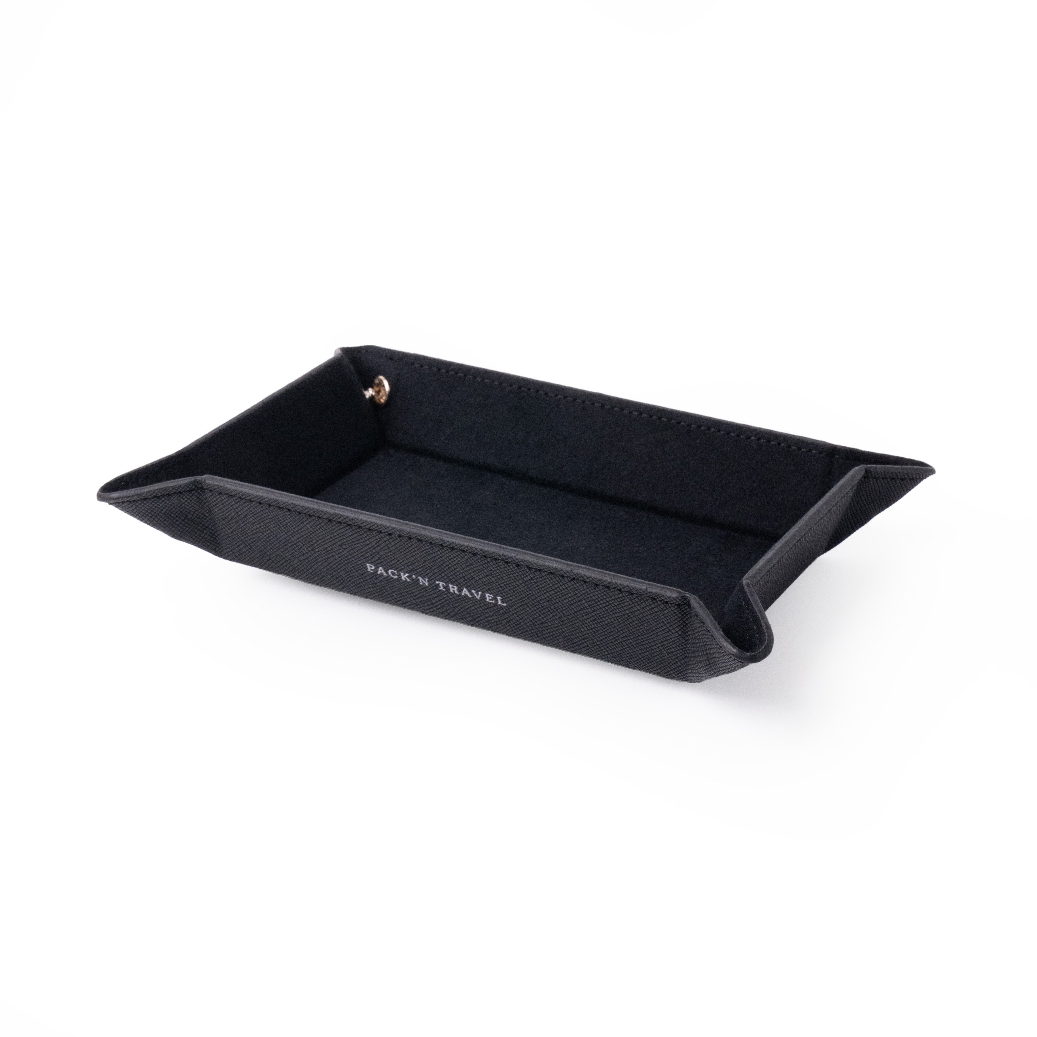 Leather Tray Black