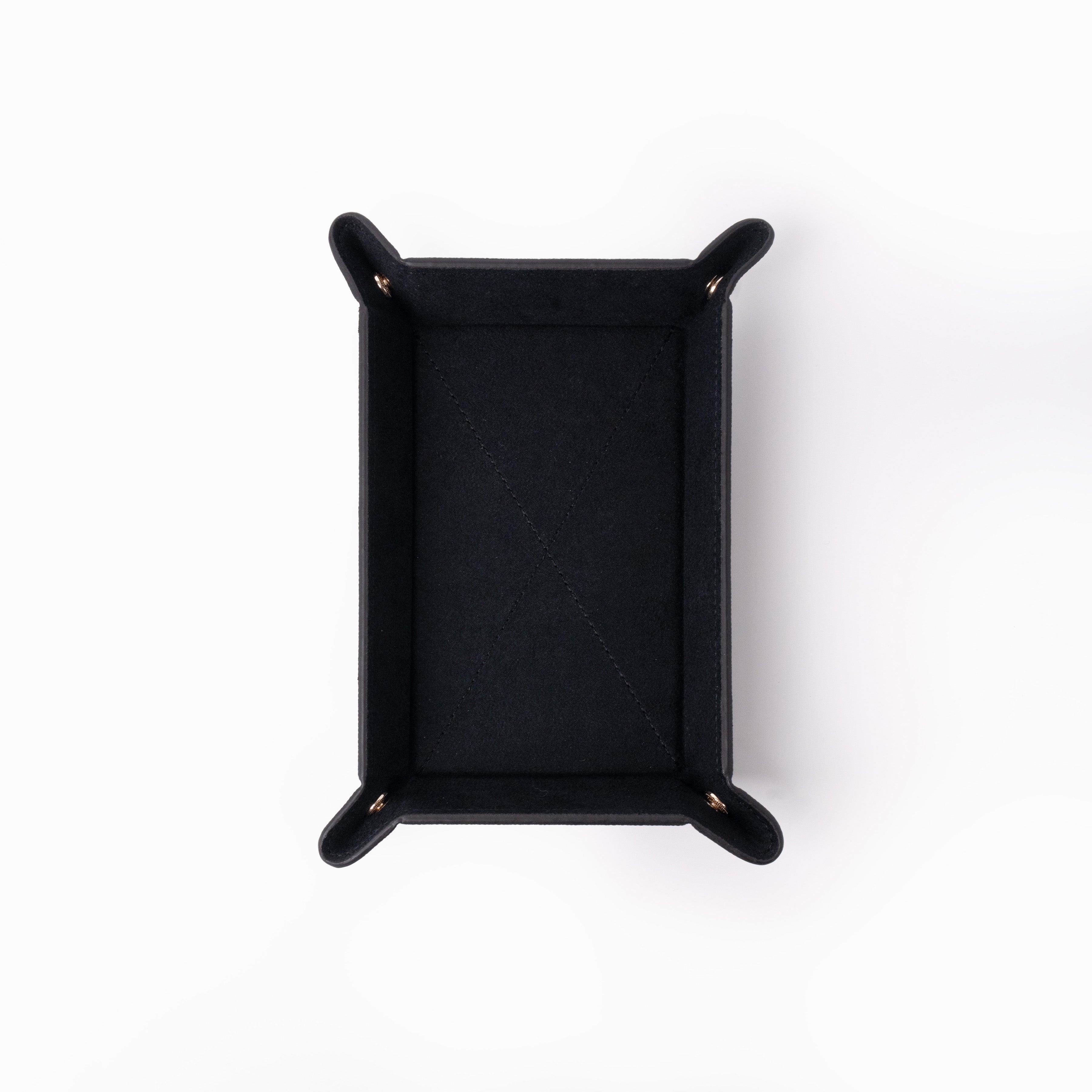 Leather Tray Black