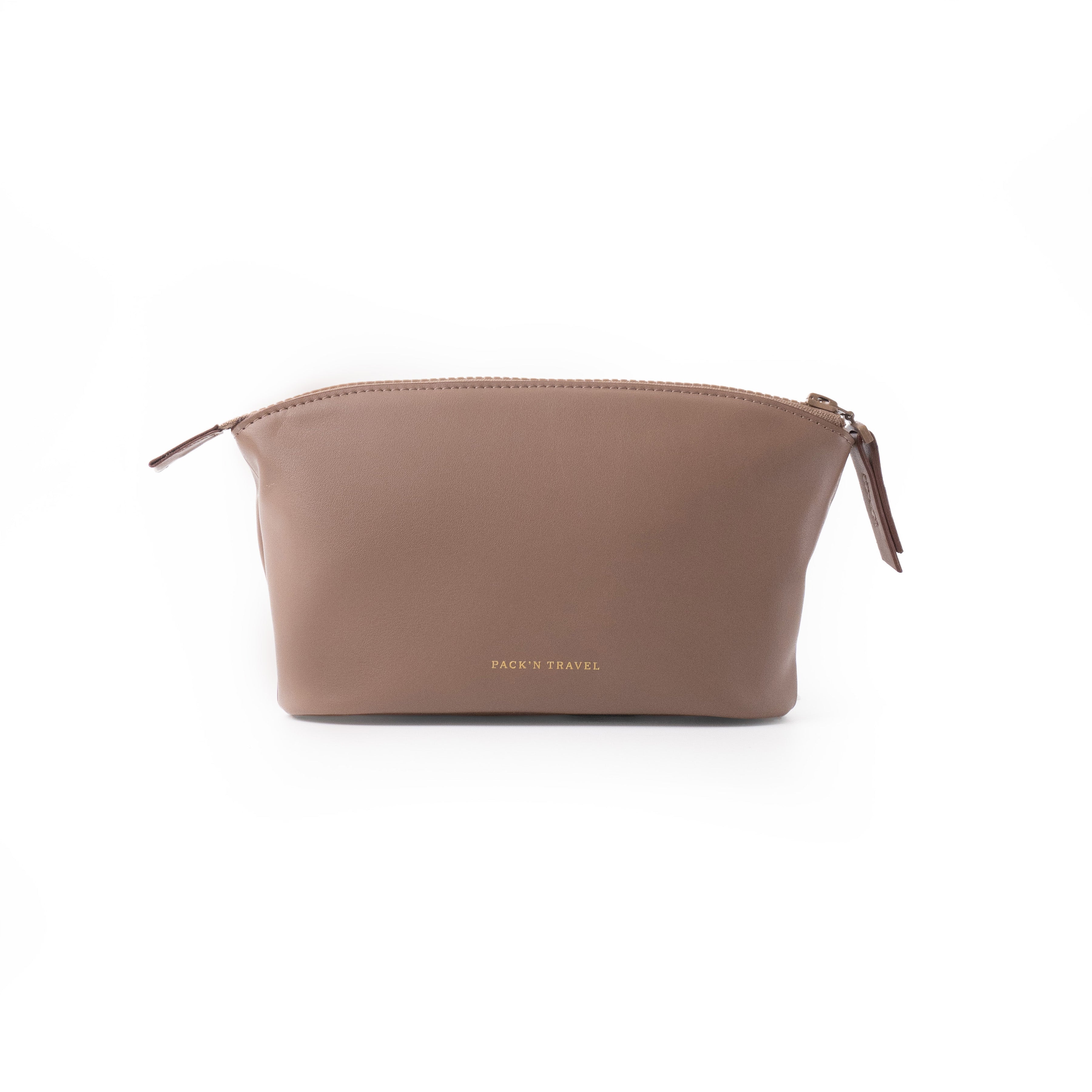 Medium Make-up Bag Beige