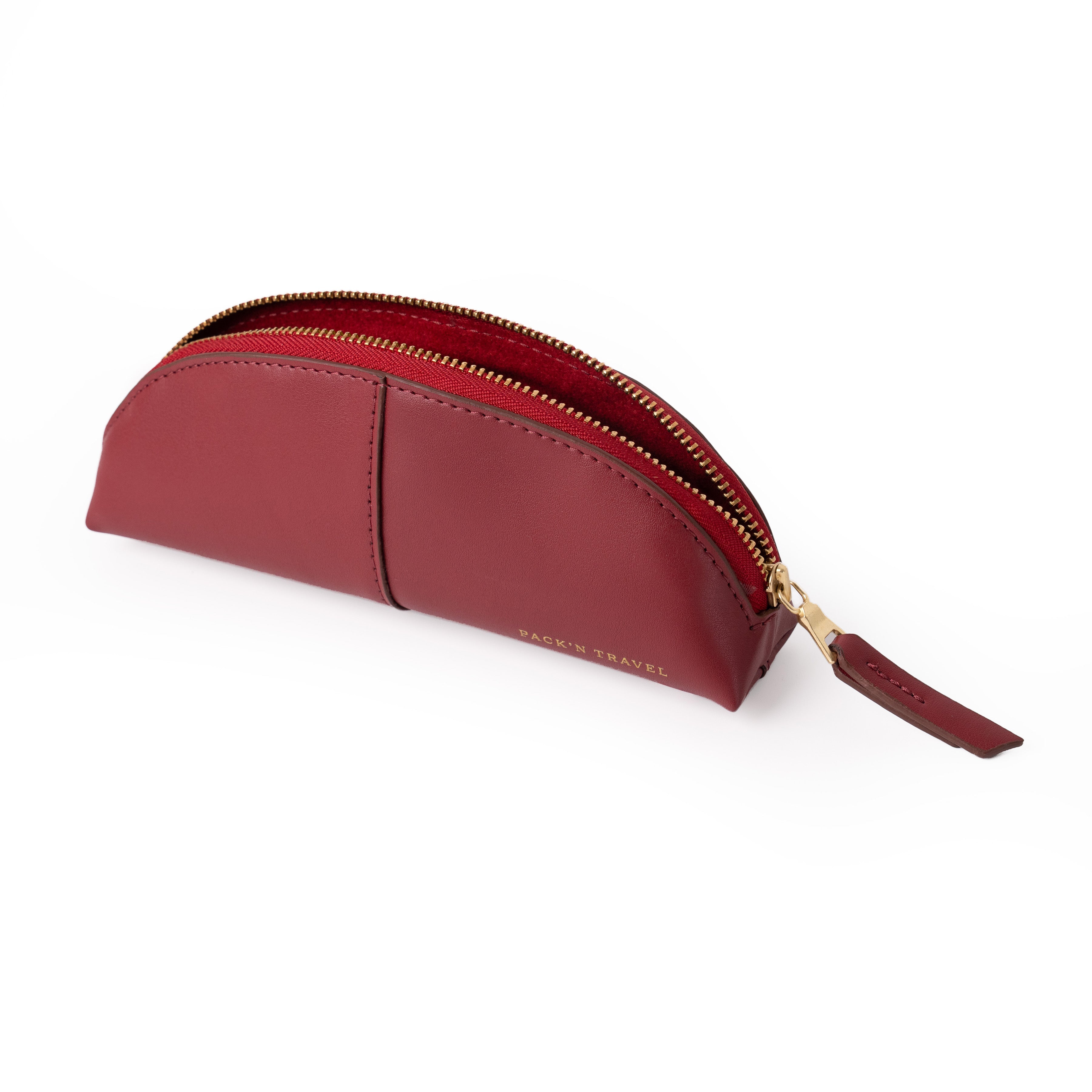 Mini Make-up Bag Cherry Red