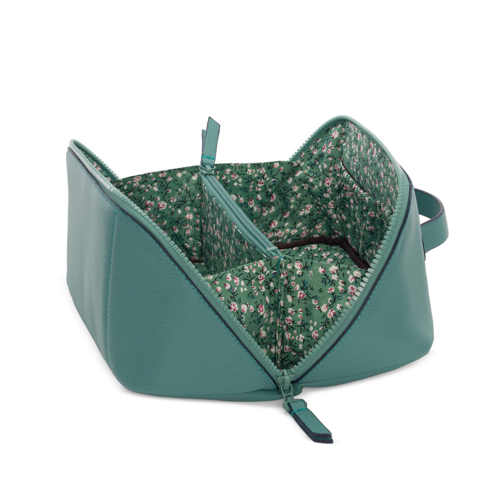 Make-up Bag Turquoise Christmas
