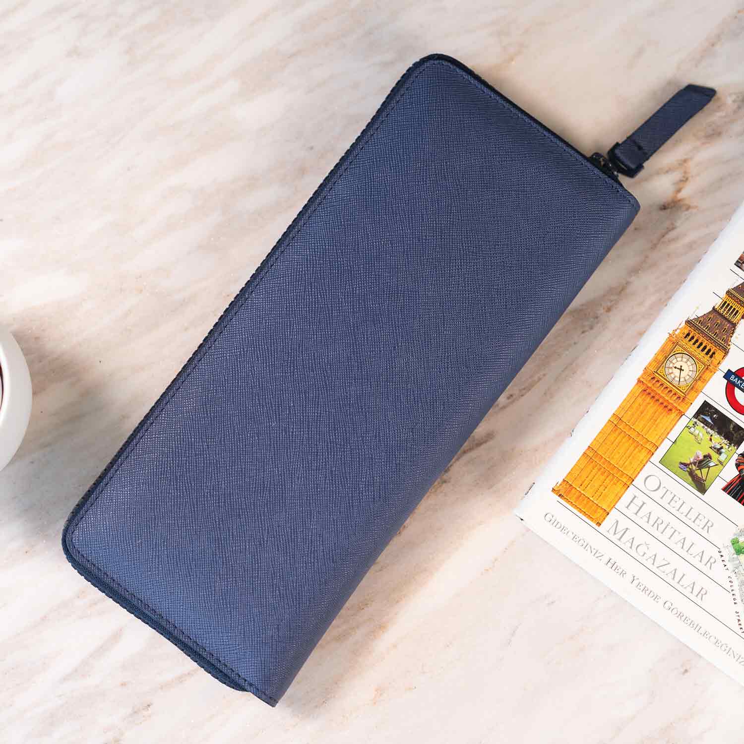 Chic vegan leather jewellery wallet crafted for stylish storage solutions.