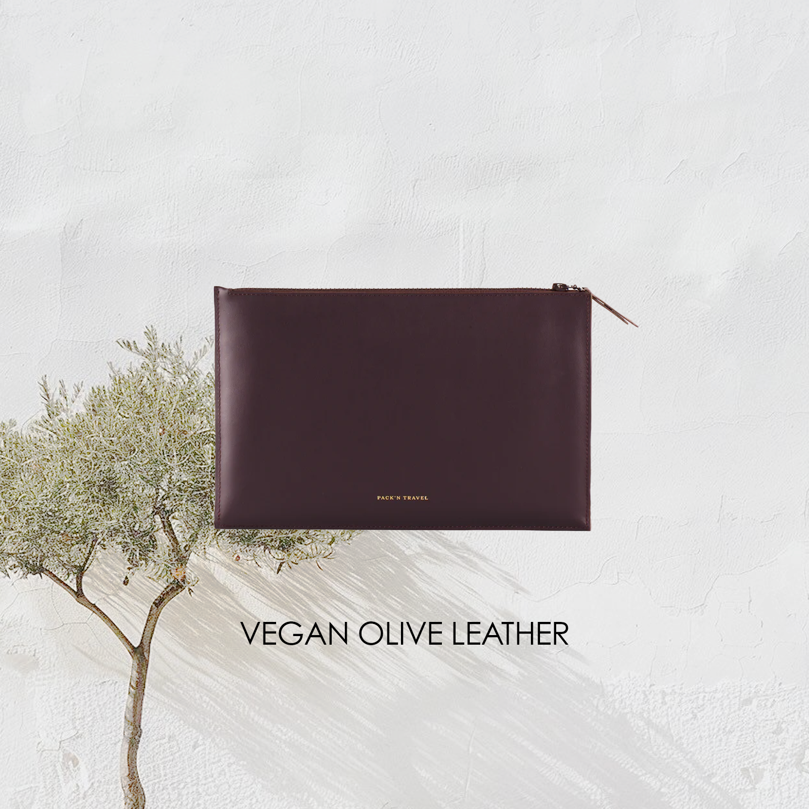 Clutch Deep Plum
