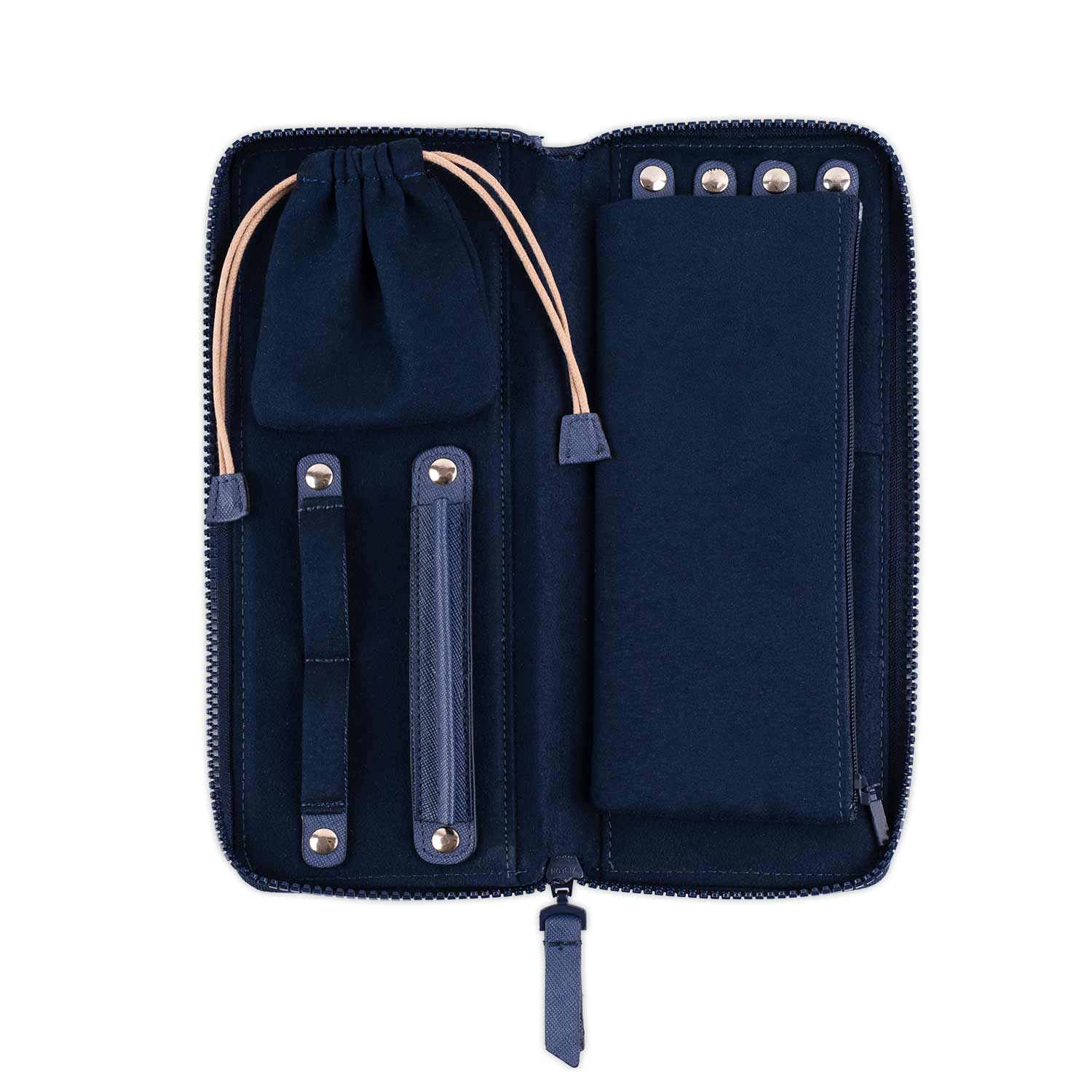 High-quality vegan leather jewellery wallet designed for premium feel and use.