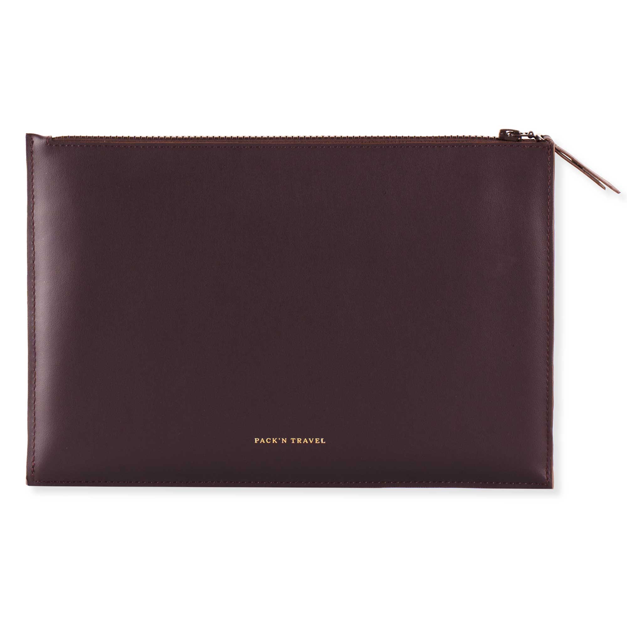Luxury deep plum vegan leather clutch designed for bold and classy looks.
