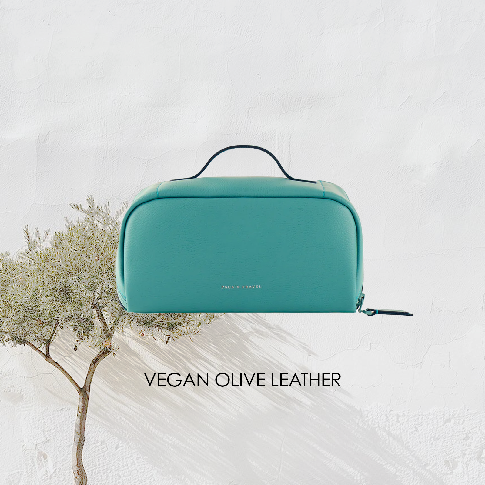 Make-up Bag Turquoise Christmas