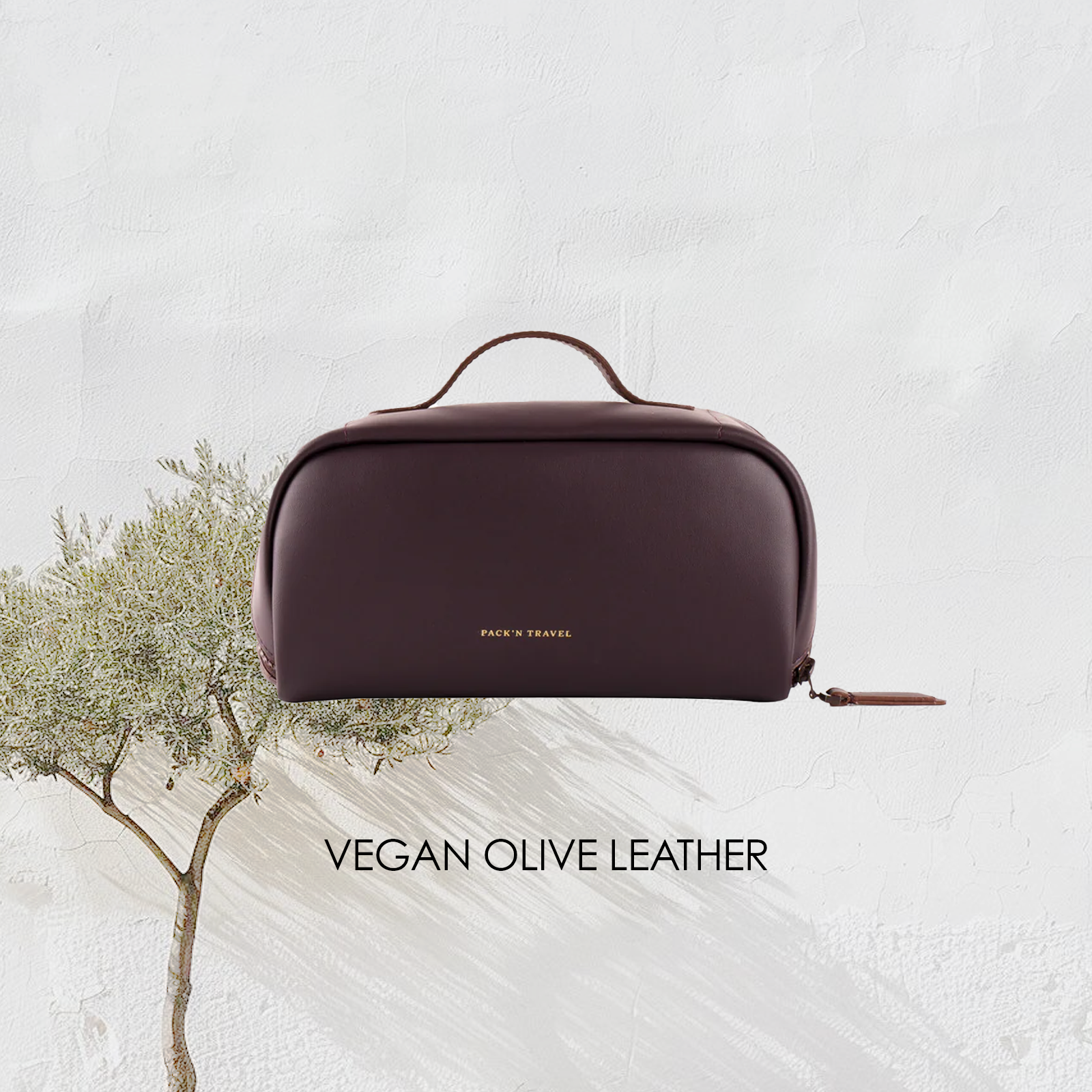 Make-up Bag Deep Plum