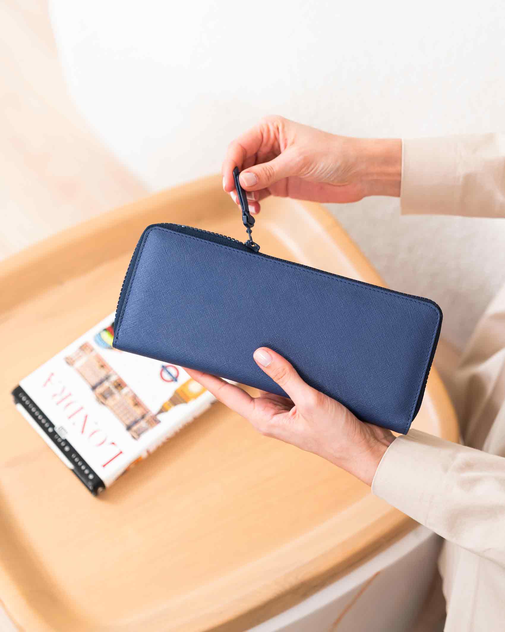 Jewellery Wallet Dark Blue