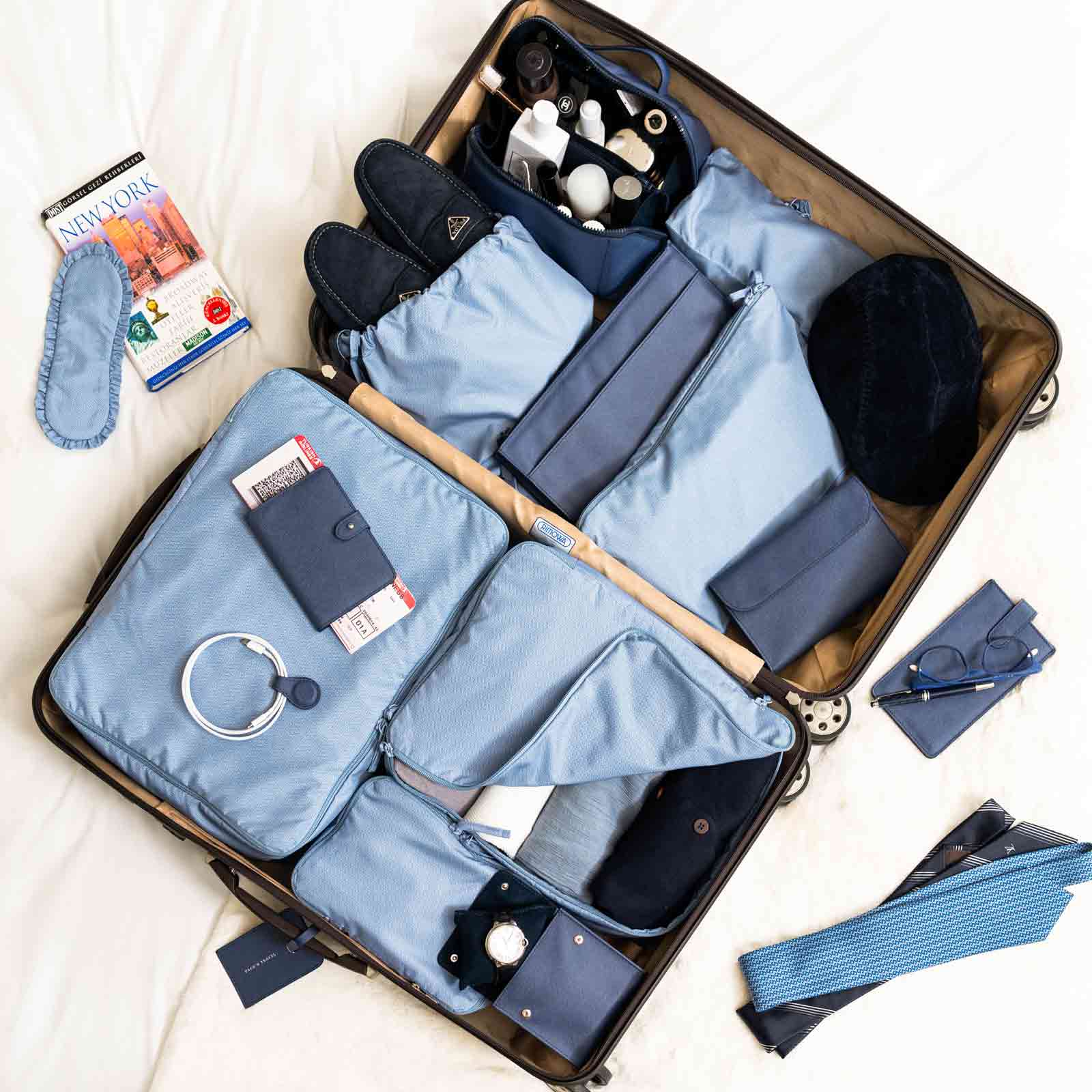 Luggage Organiser Blue