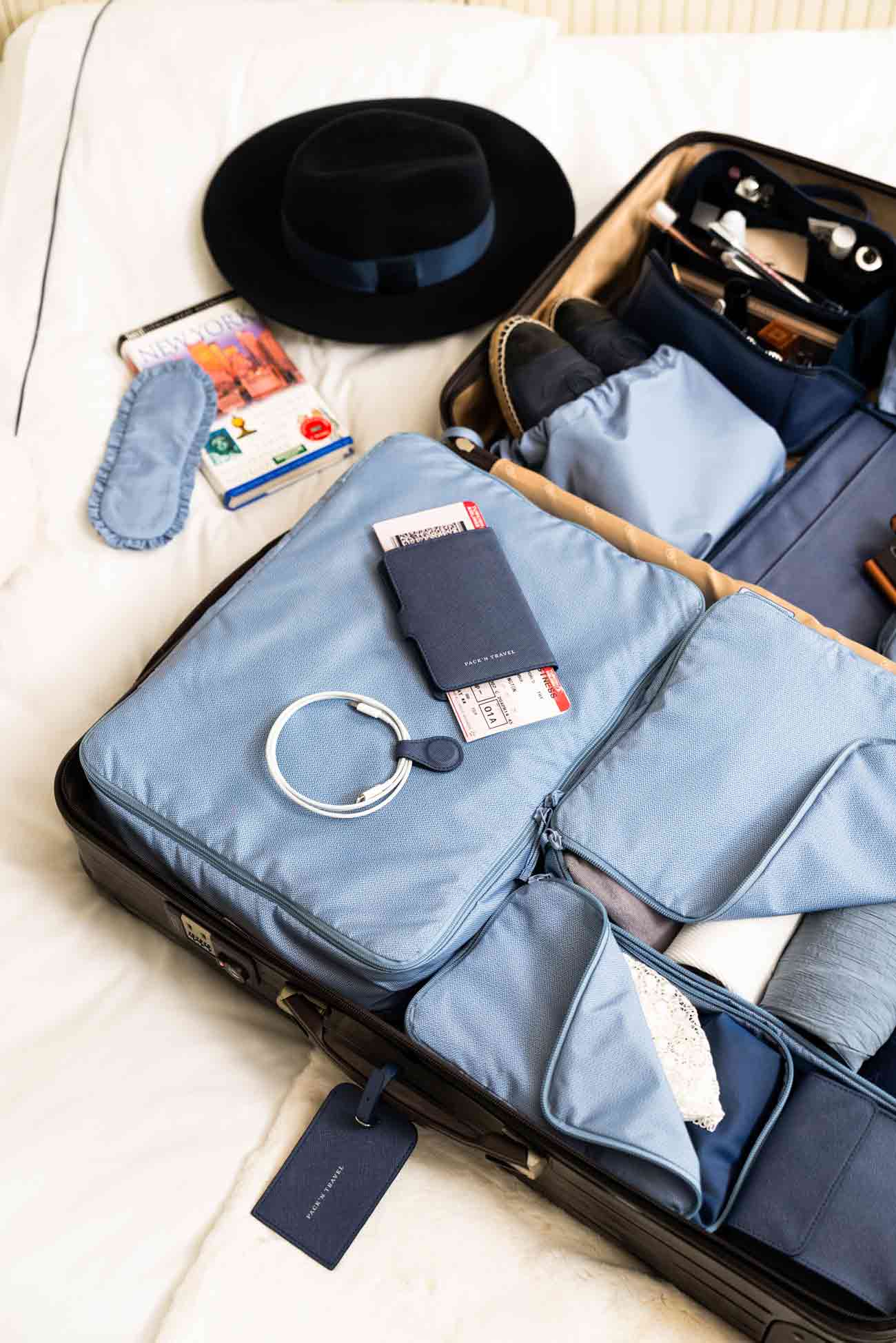 Luggage Tag Dark Blue