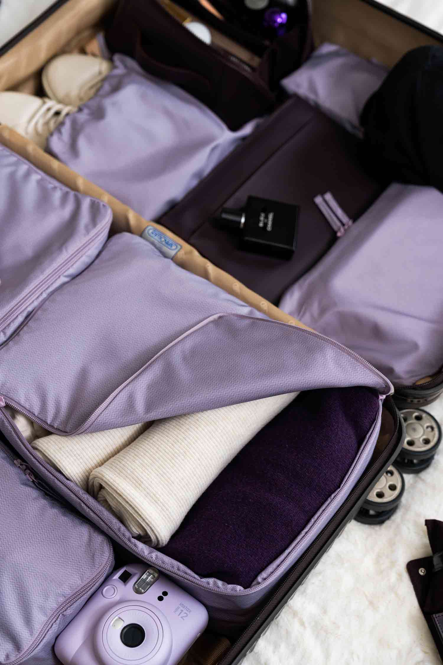 Luggage Organiser Purple