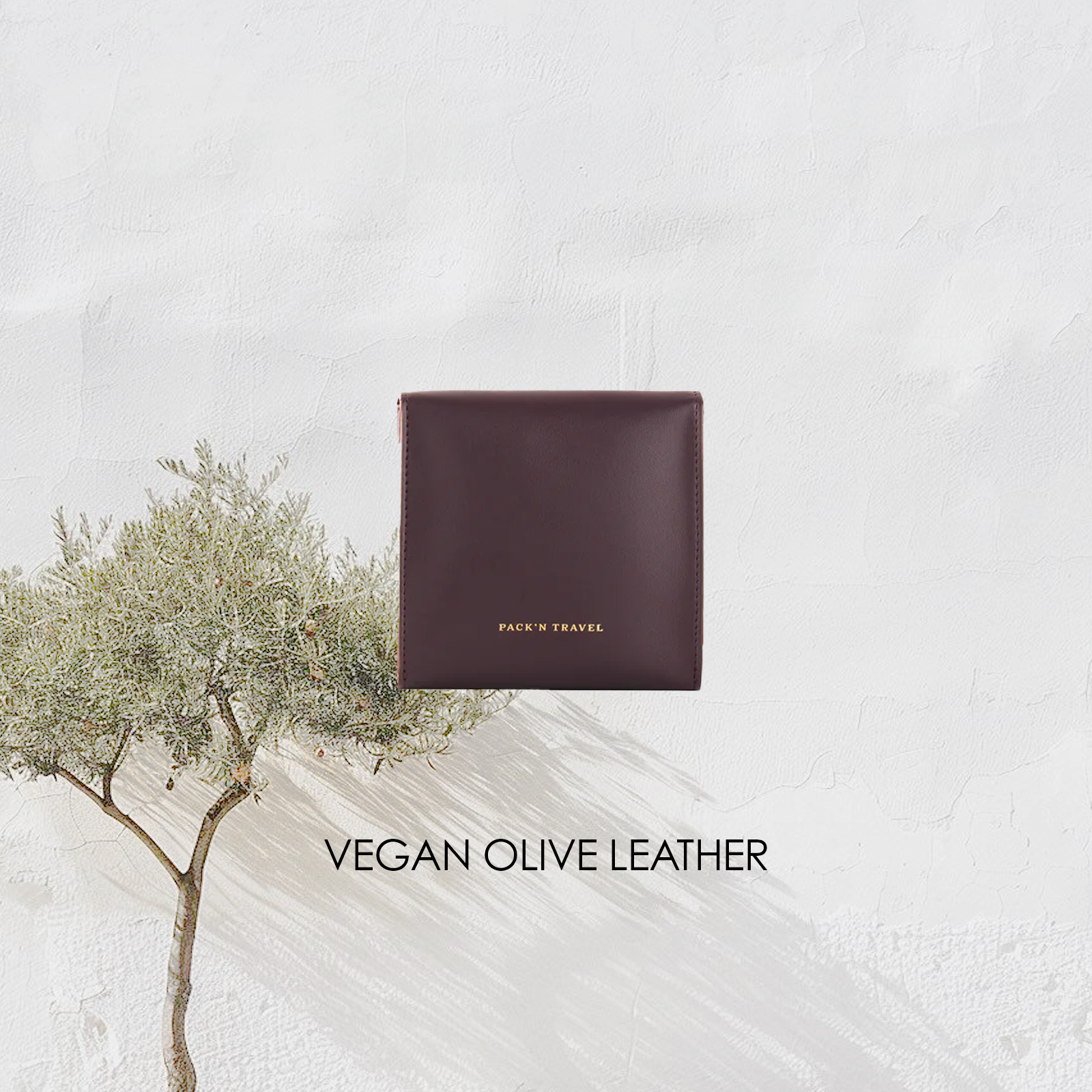 Single Watch Case Deep Plum