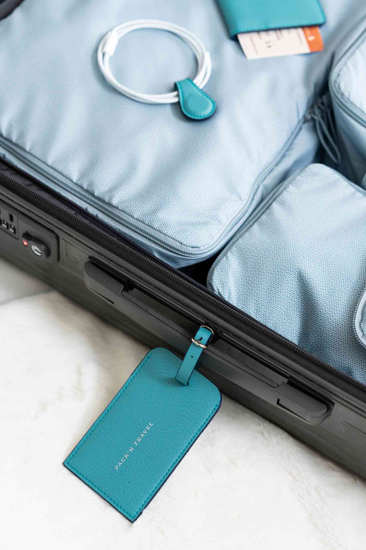 Luggage Tag Turquoise