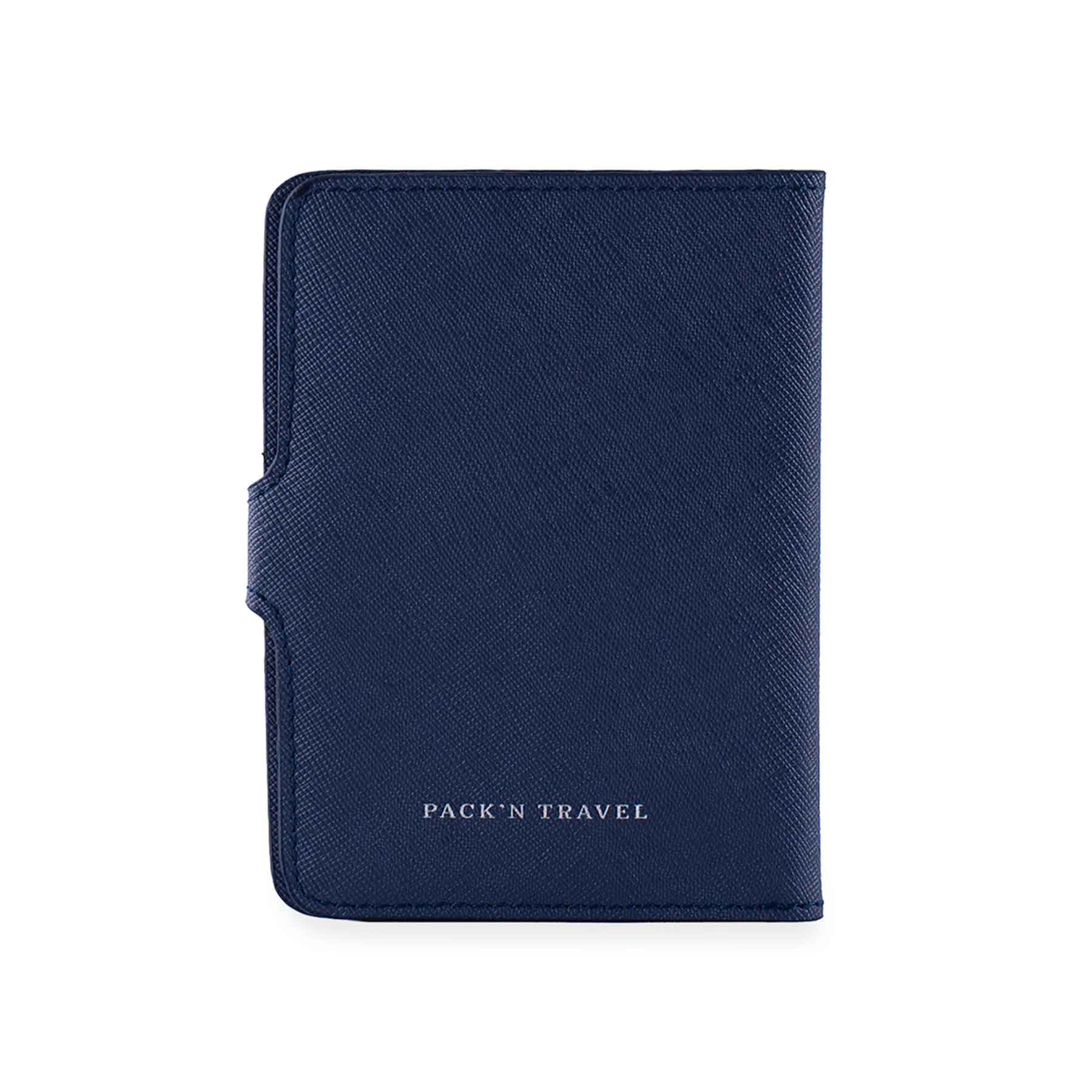 Useful dark blue passport holder designed for convenient, practical, and stylish travel.