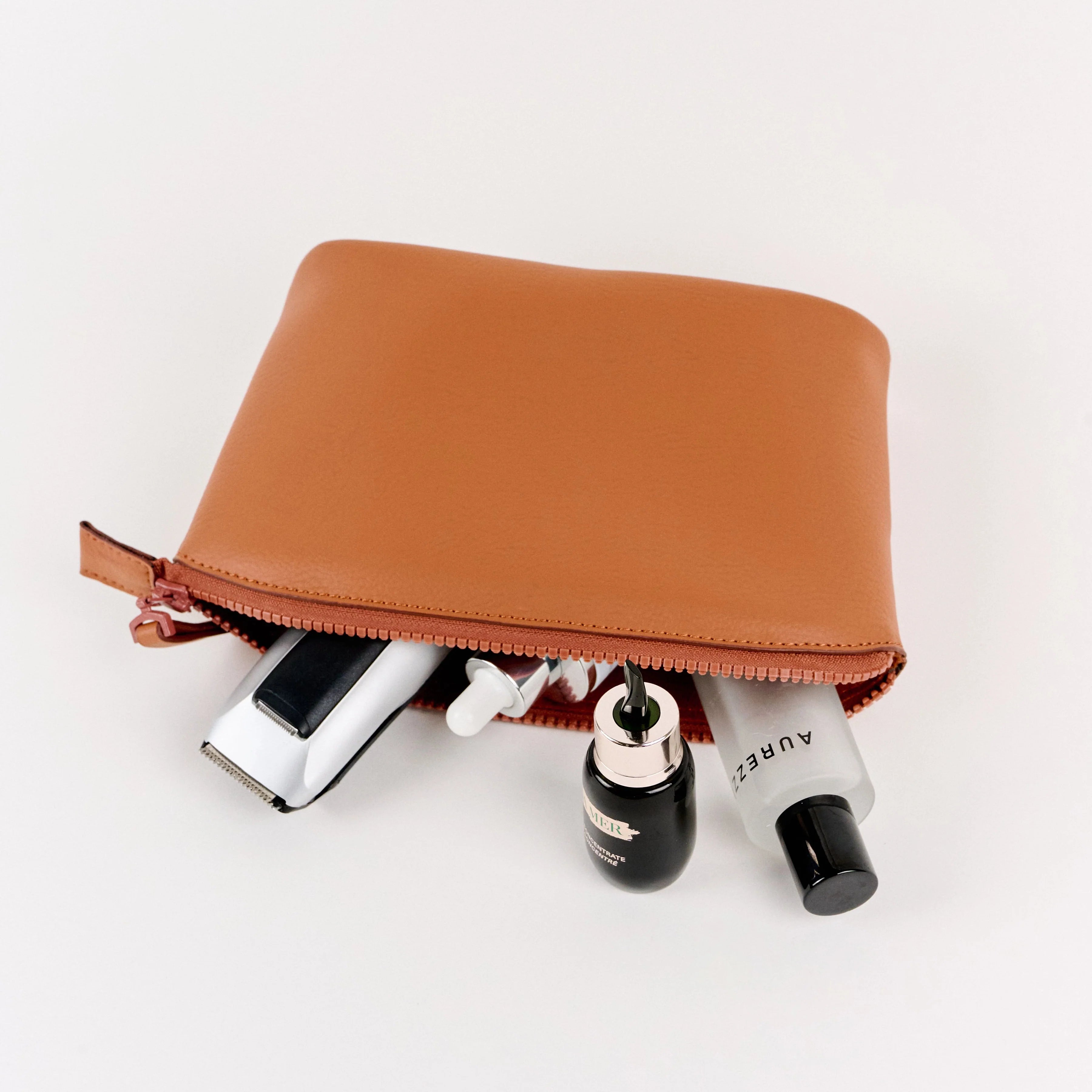 Medium Make-up Bag Terracotta