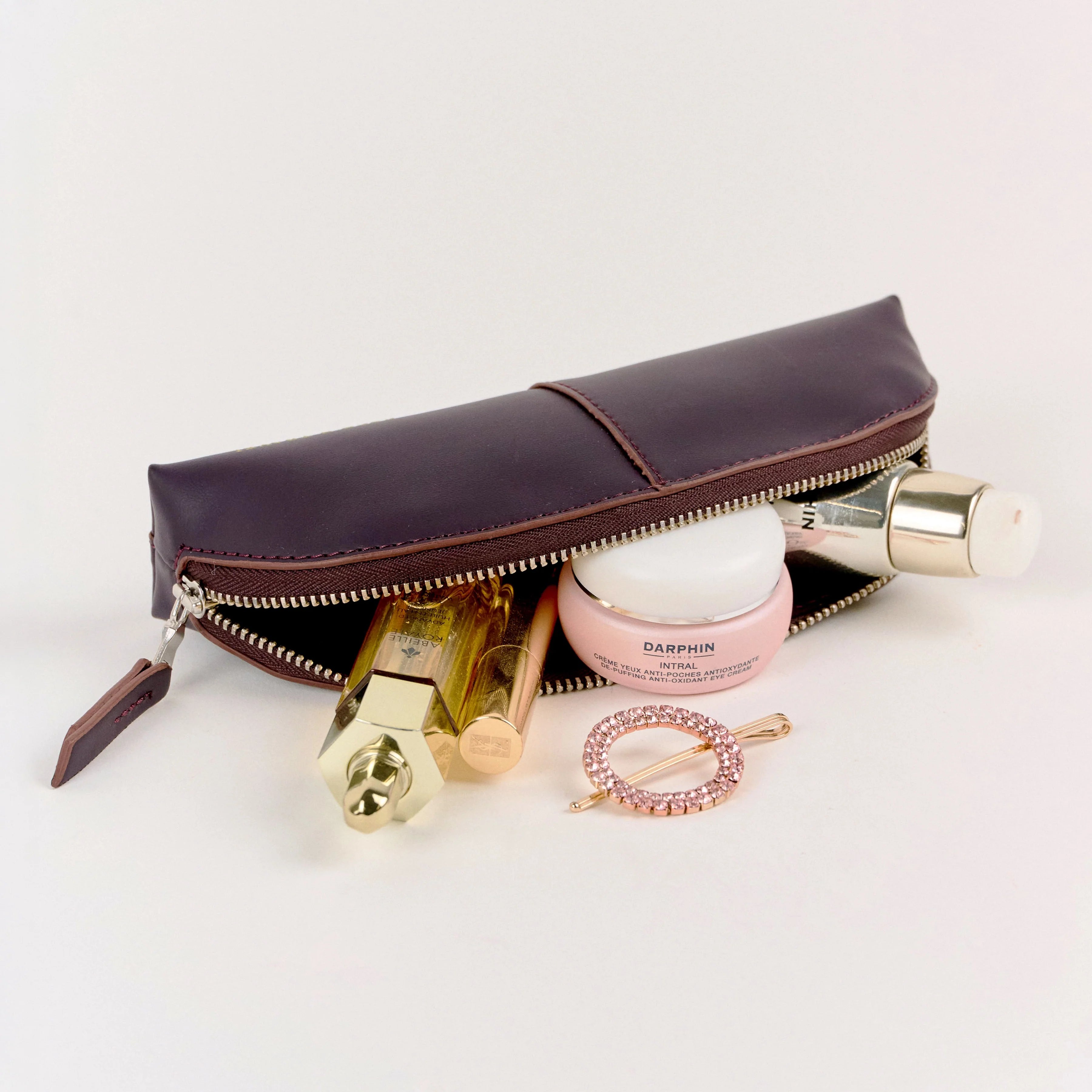 Mini Make-up Bag Deep Plum