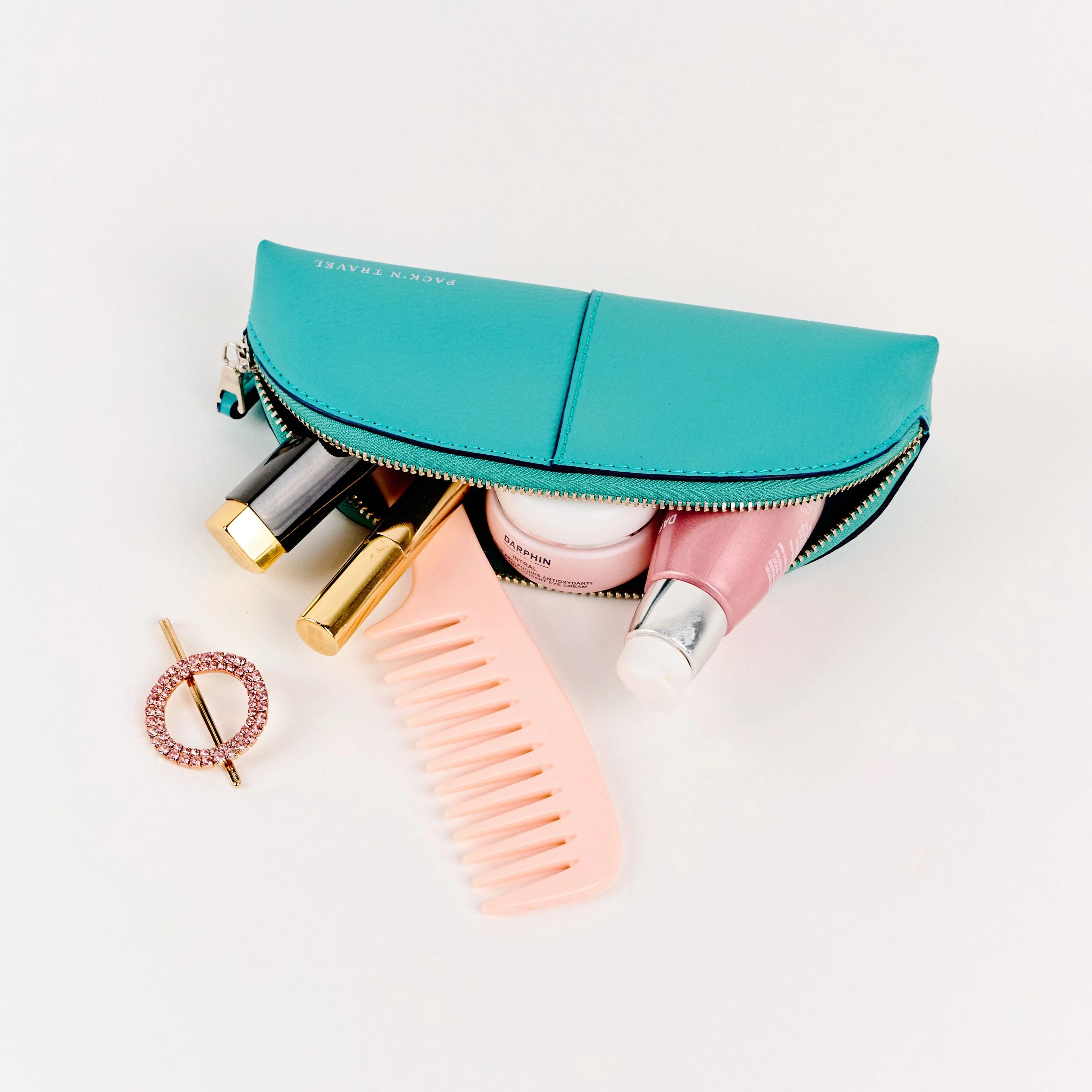 Mini Make-up Bag Turquoise