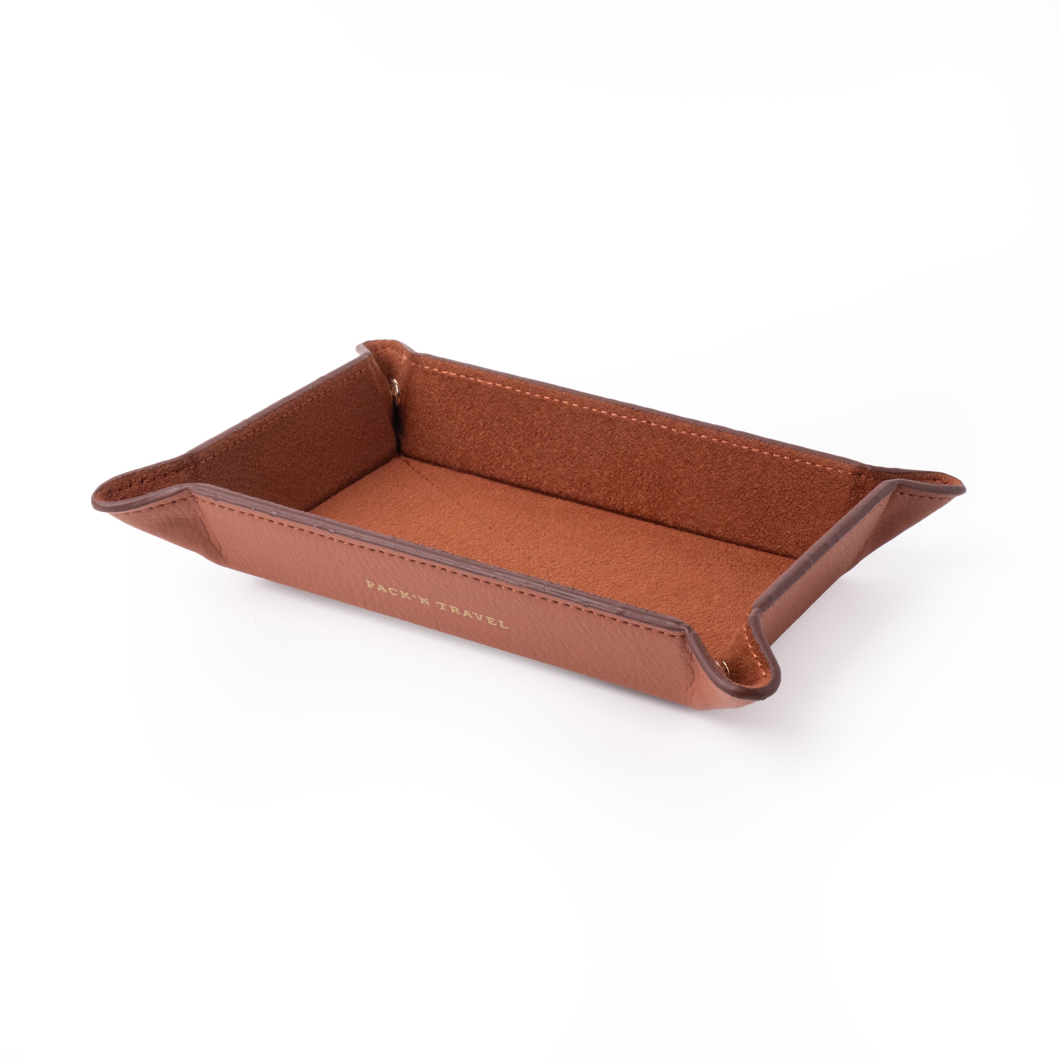 Leather Tray Terracotta