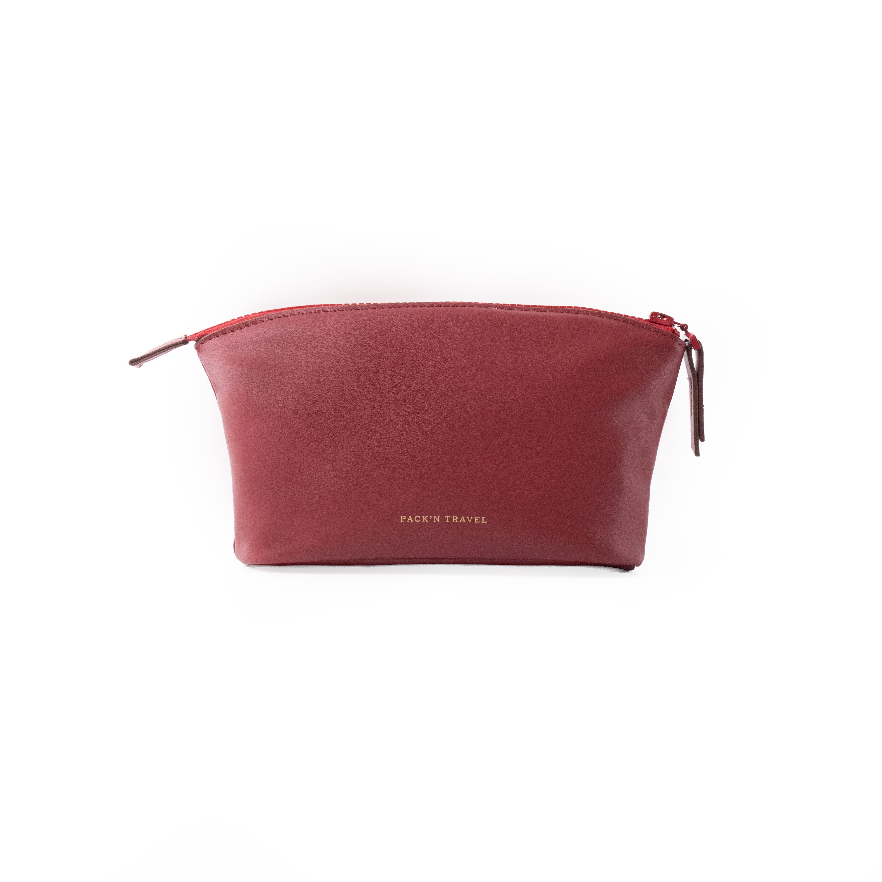 Medium Make-up Bag Cherry Red