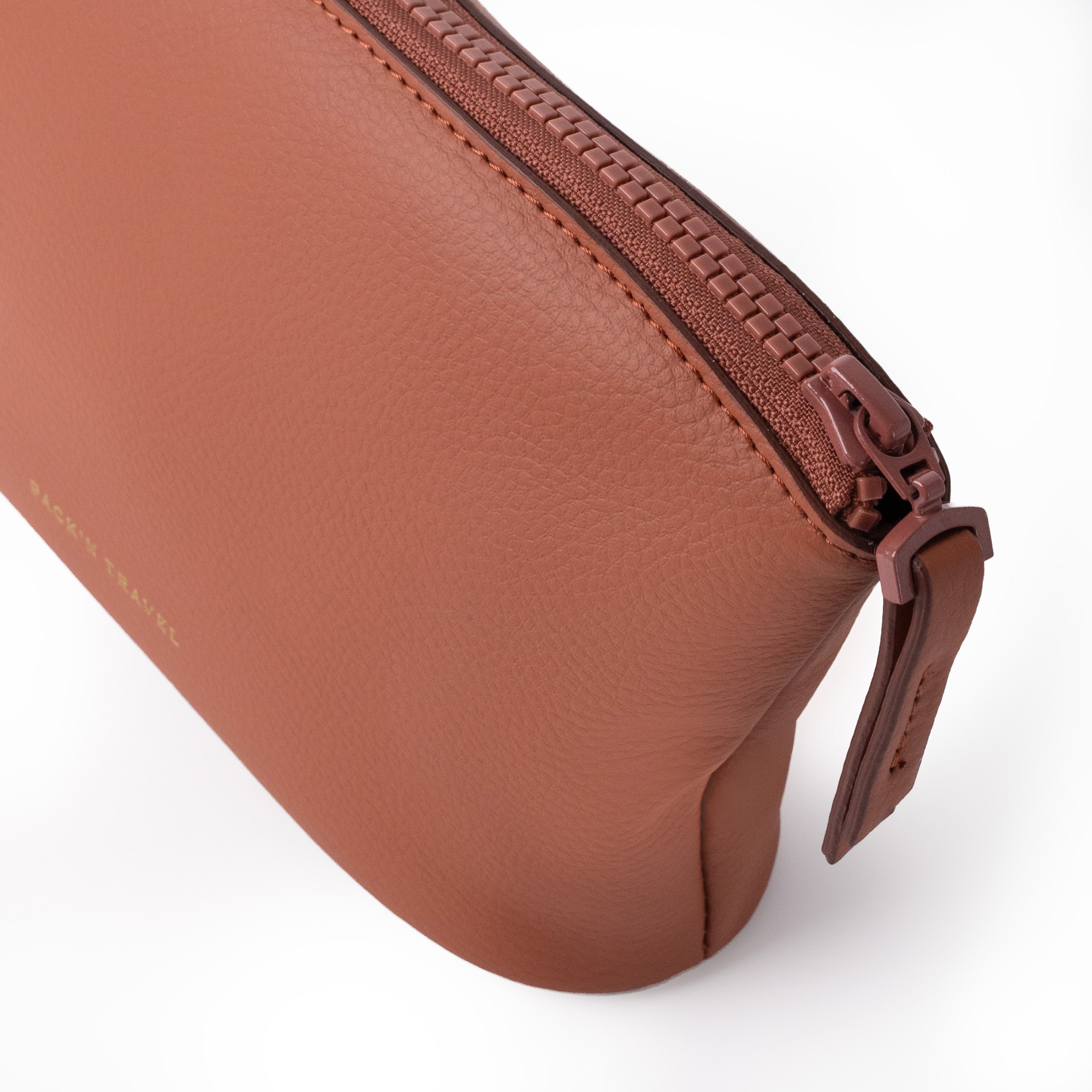 Medium Make-up Bag Terracotta