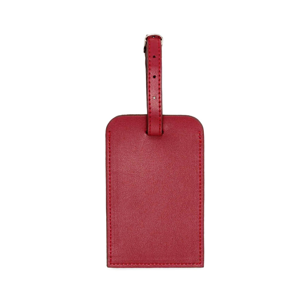 Luggage Tag Cherry Red